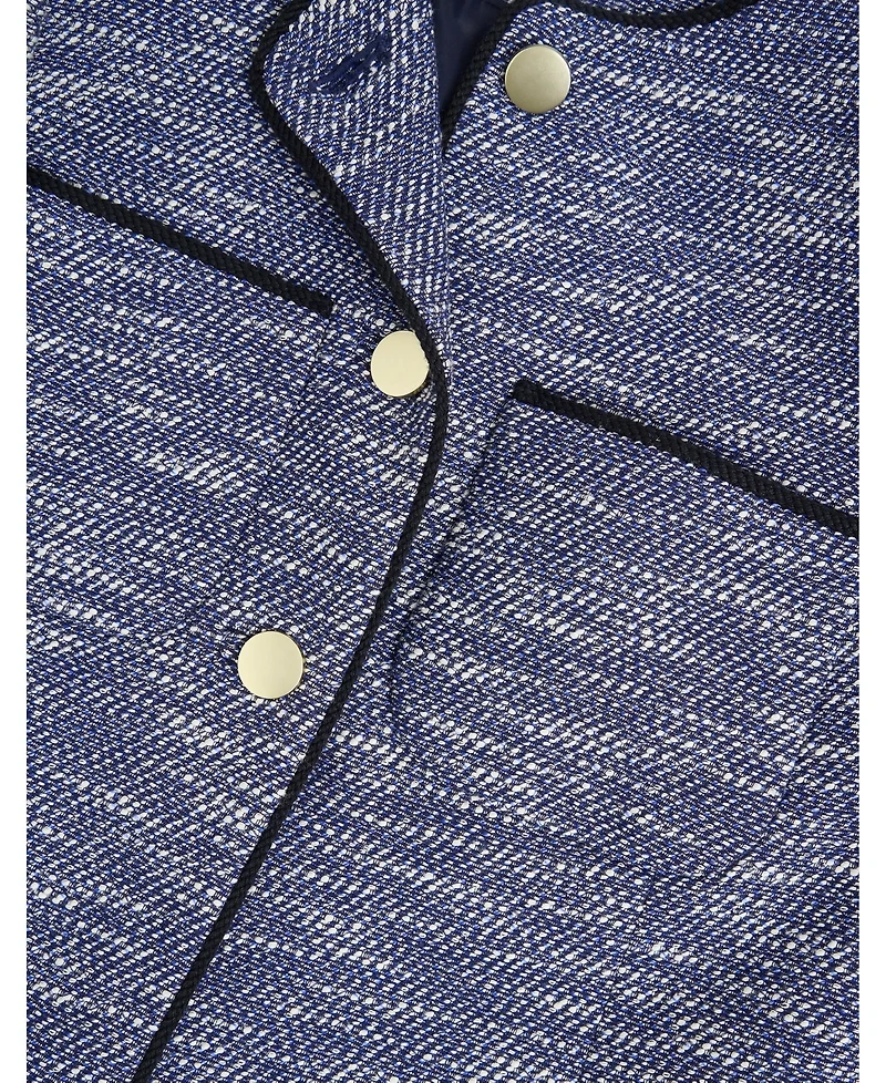 Hobbs London Women's Nessie Boxy Collard Jacket
