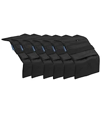 Flashpoint 6 pack Empty Saddle Sandbag, Water-Resistant Cordura Nylon