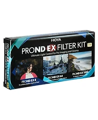 Hoya 72mm Prond Ex Neutral Density Filter Kit with Prond Ex 8, Prond Ex 64, Prond Ex 1000