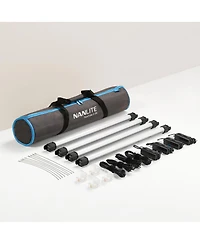 NanLite PavoTube Ii 15C 2' 30W Rgbww Led Tube 4-Light Kit