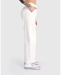 Alembika Women's Twill Papaya Relaxed Pants