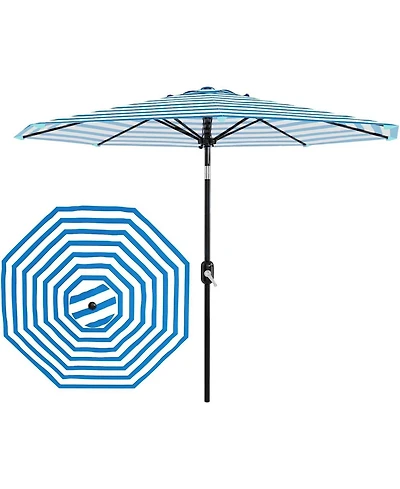 gaomon Outdoor 9FT Stripe Outdoor Patio Umbrella, Uv Protection Waterproof for Pool Deck Yard
