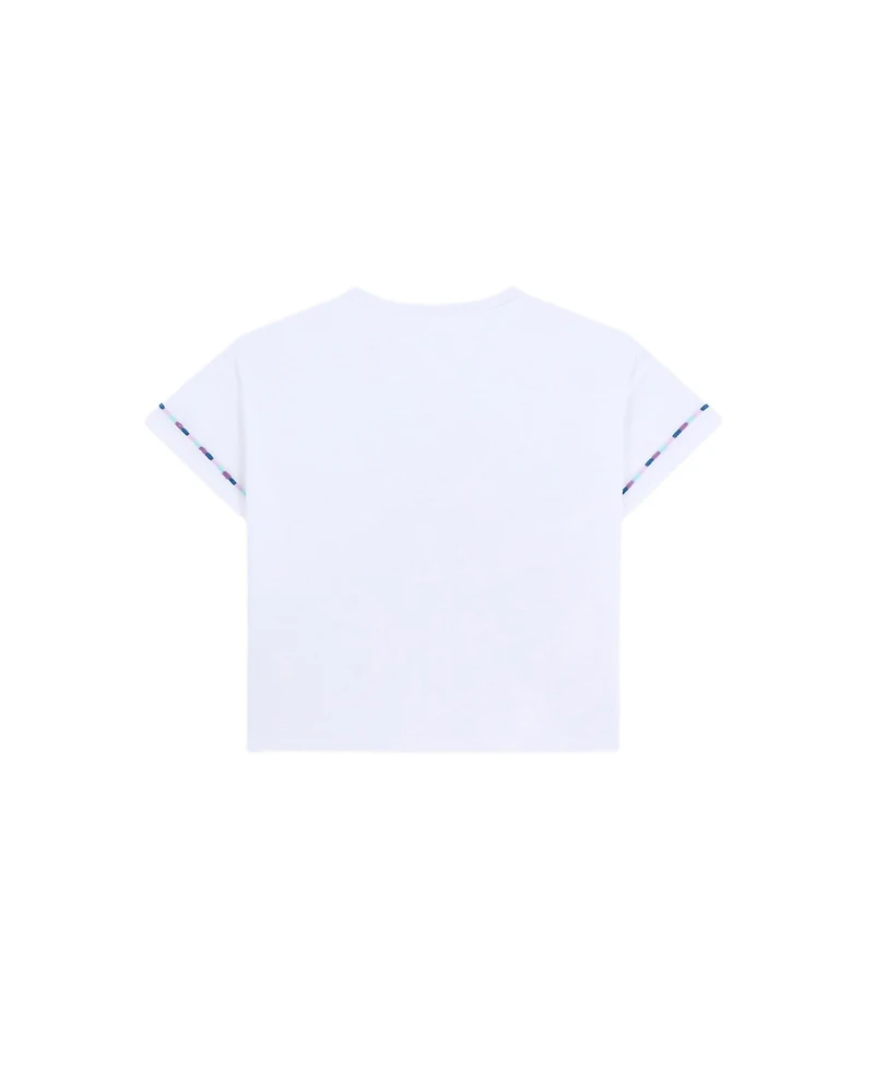 Scalpers Little/ Big Girls Embskulltee