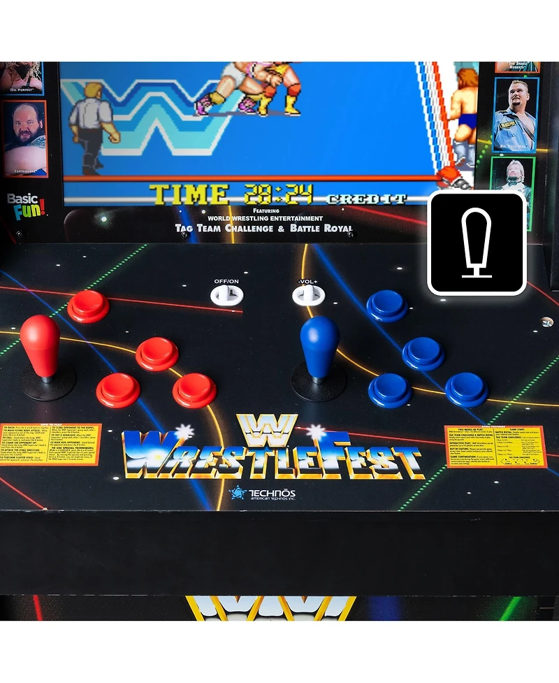 Arcade Classics Wwe Ultra Series Arcade, Home Electronic Game with 17" Screen