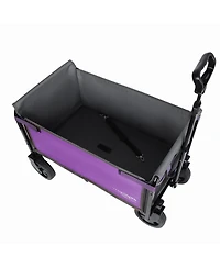 Mondawe All-in-One Convertible Utility Carts - Bench Seat/Dog Tether All-Terrain Wheels