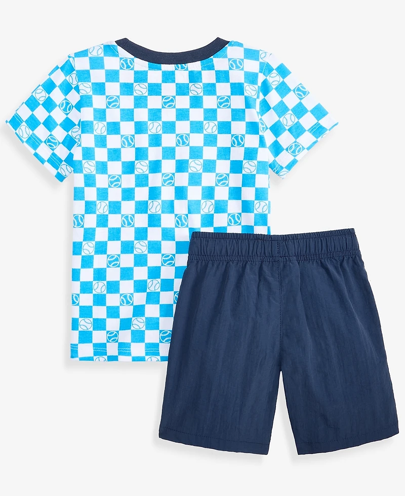 Epic Threads Toddler Boys' 12M-5T T-Shirt & Cargo Shorts, Macy's Exclusive
