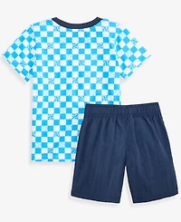 Epic Threads Toddler Boys' 12M-5T T-Shirt & Cargo Shorts, Macy's Exclusive