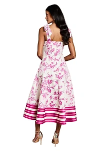 Coast Women's Panelled Fit And Flare Midi Dress