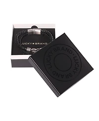 Lucky Brand Stainless Steel (316L) Knot 3-Row Bracelet