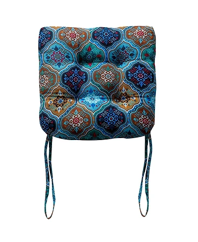 Gnuadz Boho Geometric Chair Cushion U-shaped Cotton Linen Pad