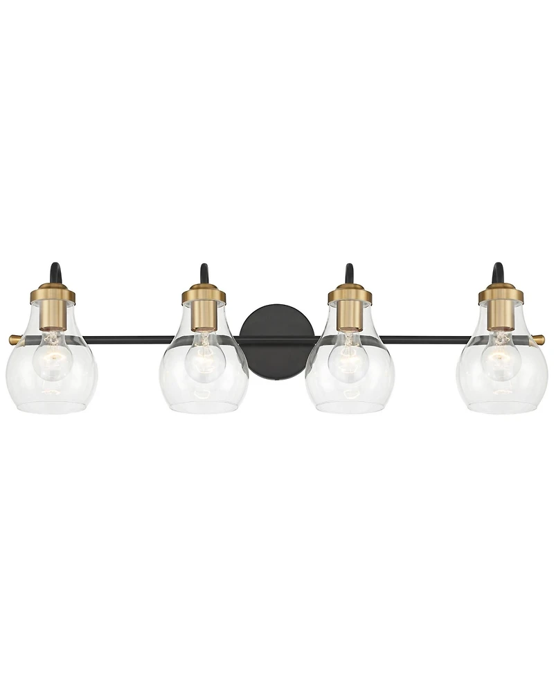 Possini Euro Design Possini Euro Brade Brass 4-Light Bath Light