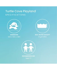 Gnuadz Turtle Cove Playland Inflatable Pool