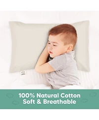 KeaBabies Toddler 13X18 Pillowcase, Soft Waterproof Pillow Protector Cover for Kids, Boys, Girls, Travel