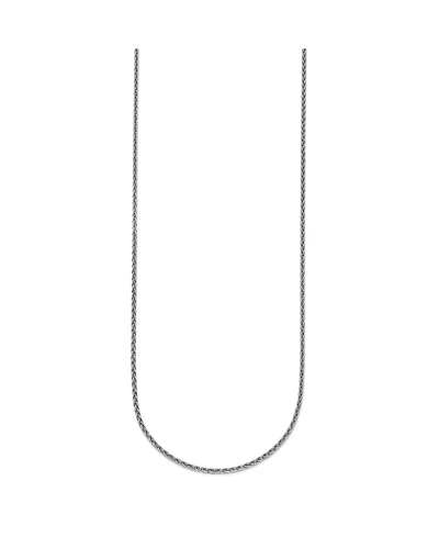 Macy's Wheat Chain Necklace in Platinum