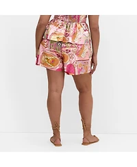 City Chic Women's Isabel Print Short