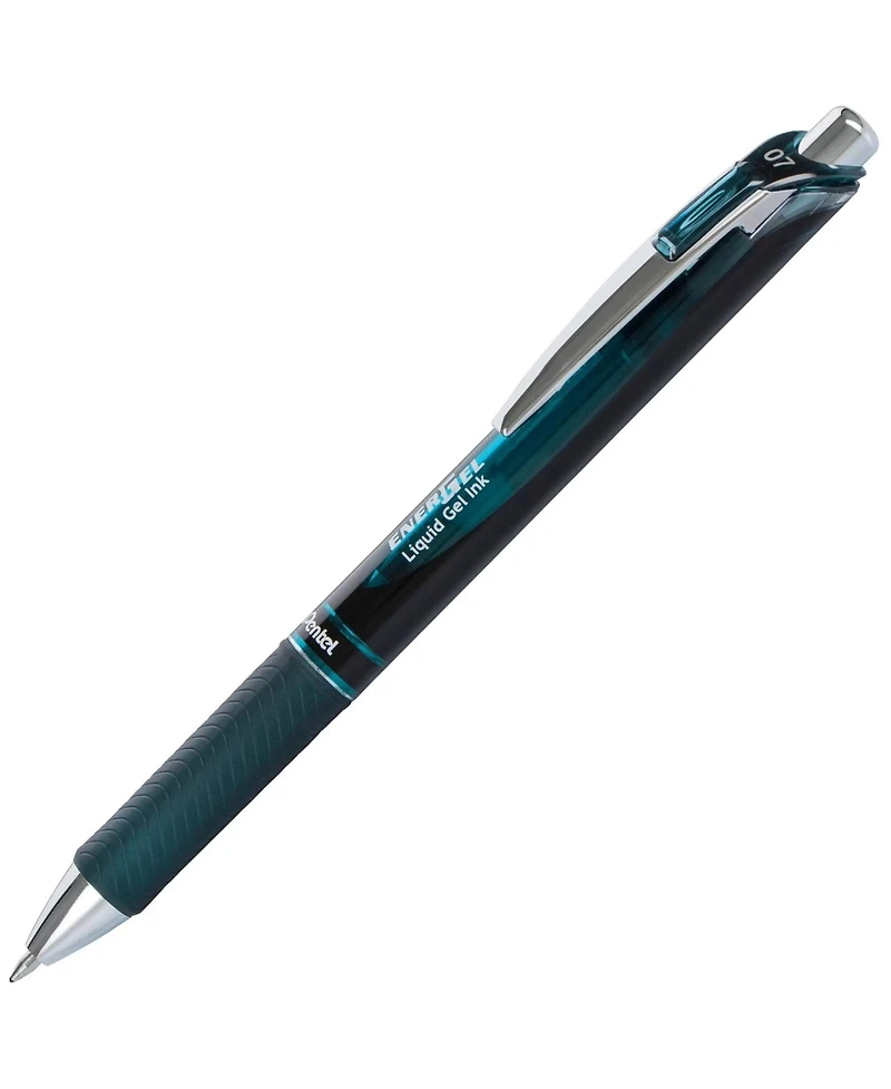 Pentel EnerGel Rtx Dark Matter, Liquid Gel Pen, 0.7mm, Assorted Ink, 6-pk