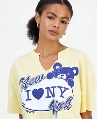 Grayson Threads, The Label Juniors' I Love Ny Graphic T-Shirt