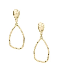 Patricia Nash Hammered Ring Collection Tear Drop Earrings