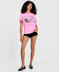 Sanrio Juniors' Hello Kitty Heart Graphic T-Shirt