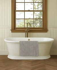 Hunter Luxe Looped Cotton Bath Mat, 20"x32"