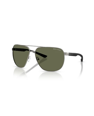 Armani Exchange Men's Polarized Sunglasses, AX2047S