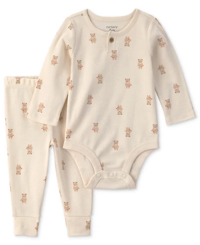 Carter's Baby Boys' Bear Bodysuit and Pant 2-Piece Set
