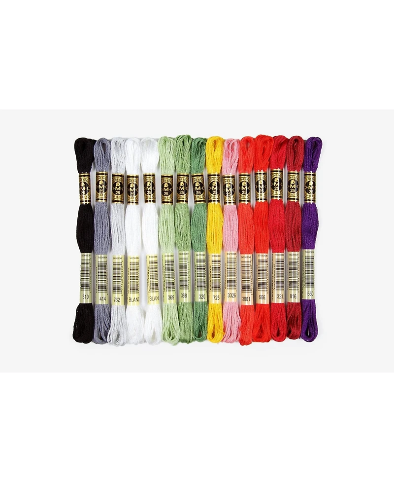 Gnuadz Embroidery Floss Holiday Decor Skeins Pack