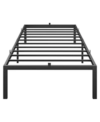 homfan 14Inch Heavy Duty Metal Platform Bed Frame - Sturdy Low Profile Mattress Foundation
