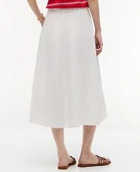 Tommy Hilfiger Women's Belted Midi Skirt