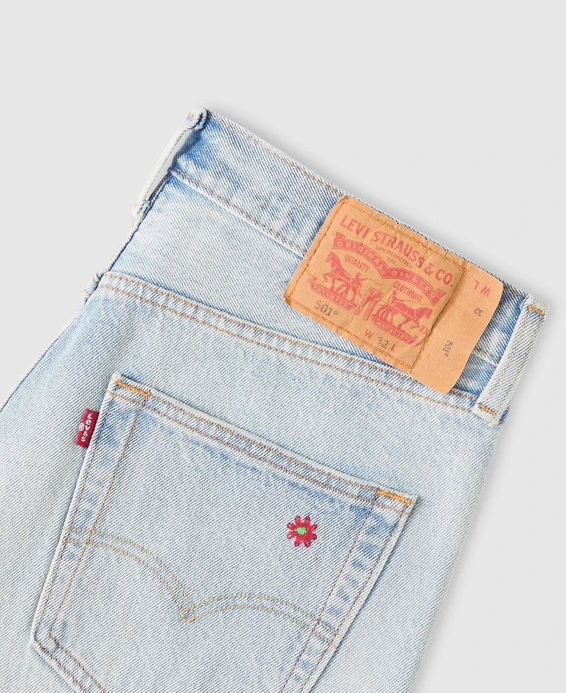 Levi's Men's 501 Original Hemmed Stretch 9" Jean Shorts