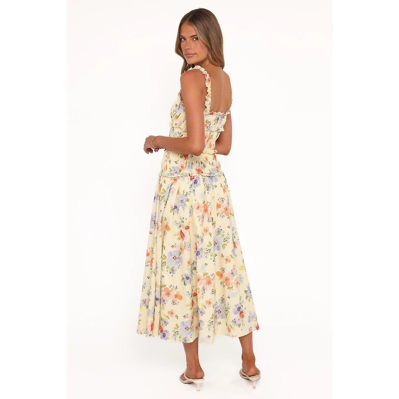 Petal and Pup Women's Enola Gather Midi Dress