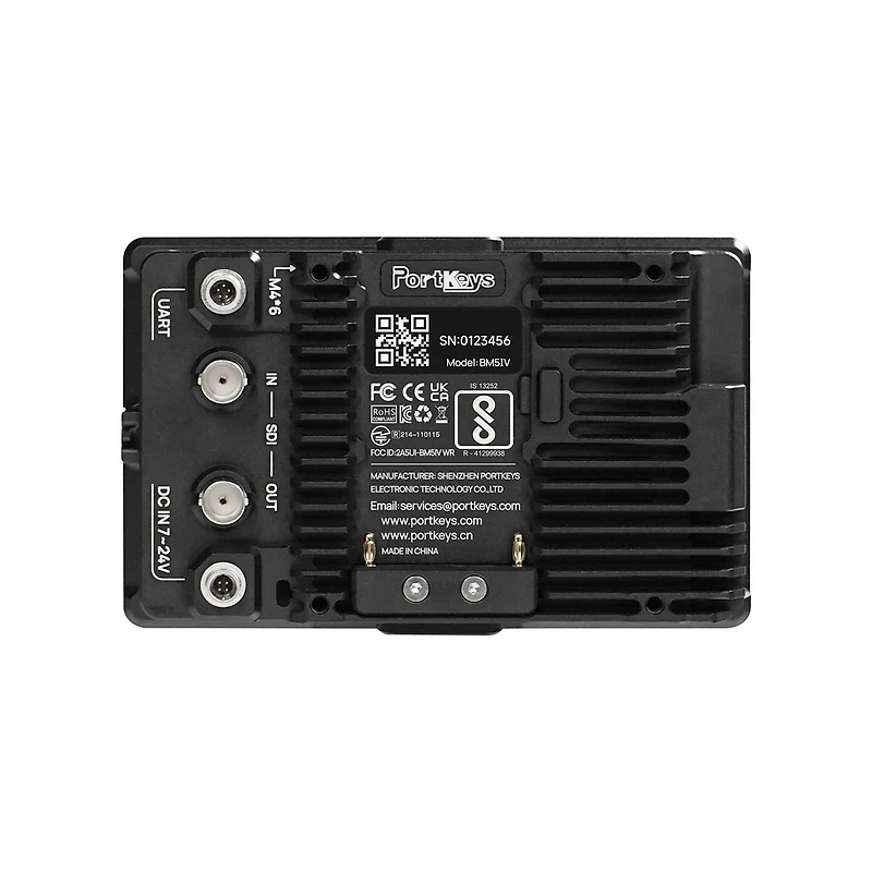 Portkeys BM5IV 5.5" Full Hd Hdmi Touchscreen Monitor with Wired Camera Control
