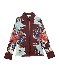 Reiss Women's Printed Button-Through Shirt