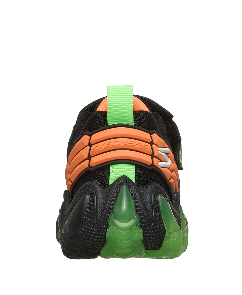 Skechers Little Kids' Skech-o-Saurus - Lights 3.0 Light-Up Fastening Strap Casual Sneakers from Finish Line