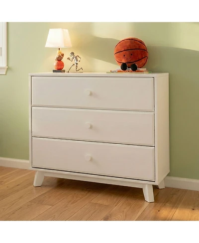 Max and Lily Solid Wood 3 Drawer Dresser
