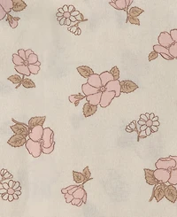 Carter's Baby Girls' Flowers Receiving Blankets, 4-Pack