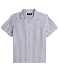Polo Ralph Lauren Boys' 8-20 Striped Cotton Oxford Camp Shirt