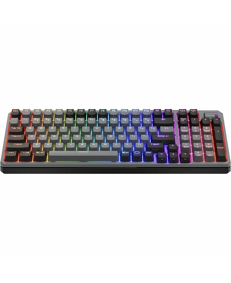 CoolerMaster MK770 Wireless Mechanical Rgb Gaming Keyboard with Kailh Box V2 Linear White Switches, Macaron