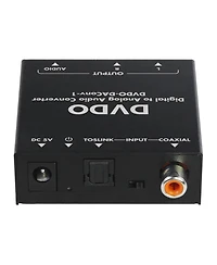 Dvdo Digital Coaxial Toslink to Analog Audio Converter