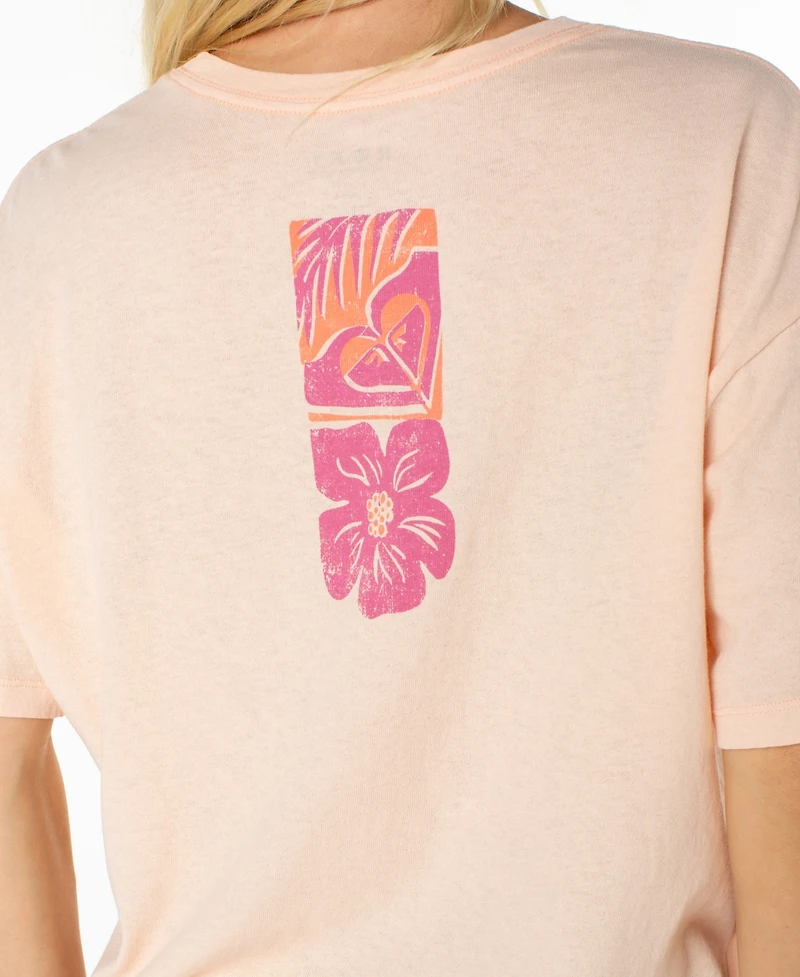 Roxy Women's Cotton Beach Things T-Shirt