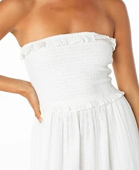 Roxy Women's Cotton Avalon Tube Midi Dress