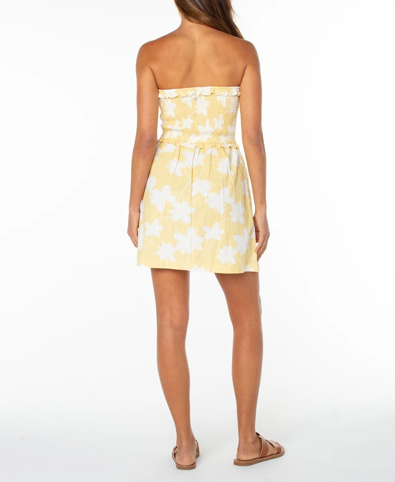 Roxy Women's Avalon Printed Tube Mini Dress