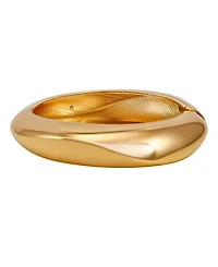 Guess Gold-Tone Hinge Bangle Bracelet
