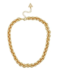 Guess Gold-Tone Short Chain Necklace