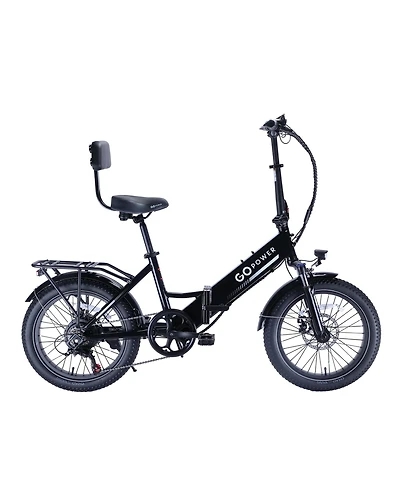 GoPowerBike GoCurv Folding Electric Bike 20MPH Max Speed and 500W Motor