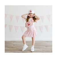 Sweet Wink Girls Cherry Coquette Patch Baseball Hat