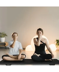 BalanceFrom Fitness GoGym 6x2ft Folding 3 Panel Exercise Mat with Handles