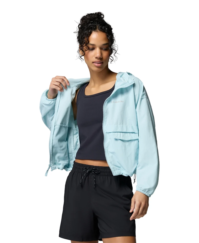 Columbia Women's Spire Valley Cropped Windbreaker Jacket