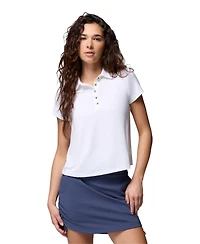 Columbia Women's Csc Soft Stretch Short-Sleeve Polo T-Shirt