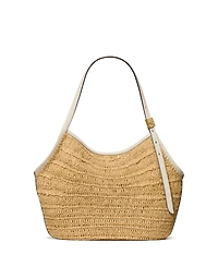 kate spade new york Deco Straw Tulip Extra-Large Tote Bag
